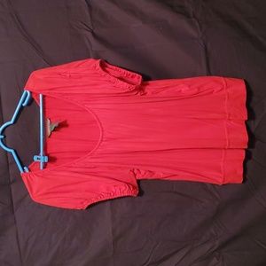 B2 XXL red blouse